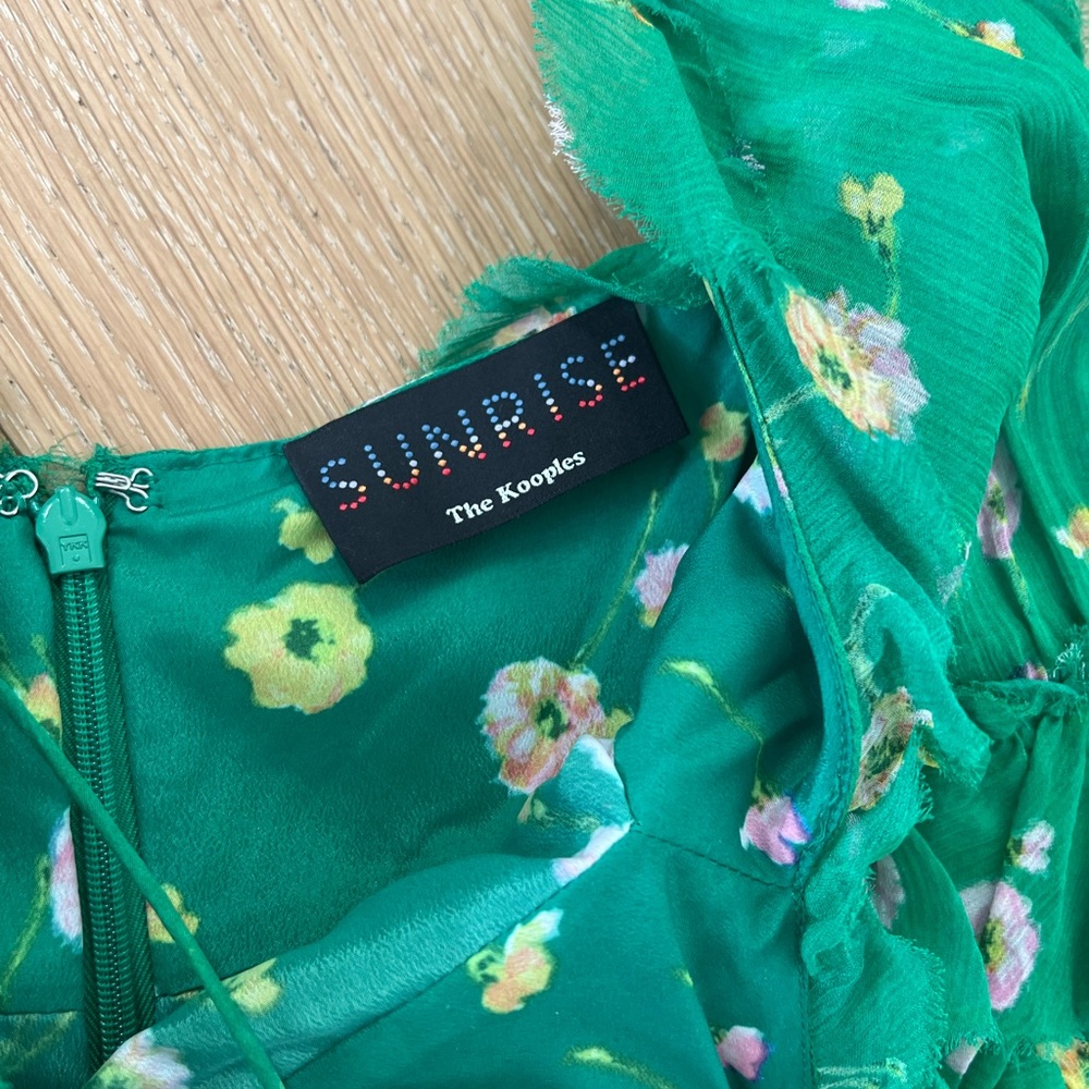 The Kooples green floral dress - Picture 4 of 6